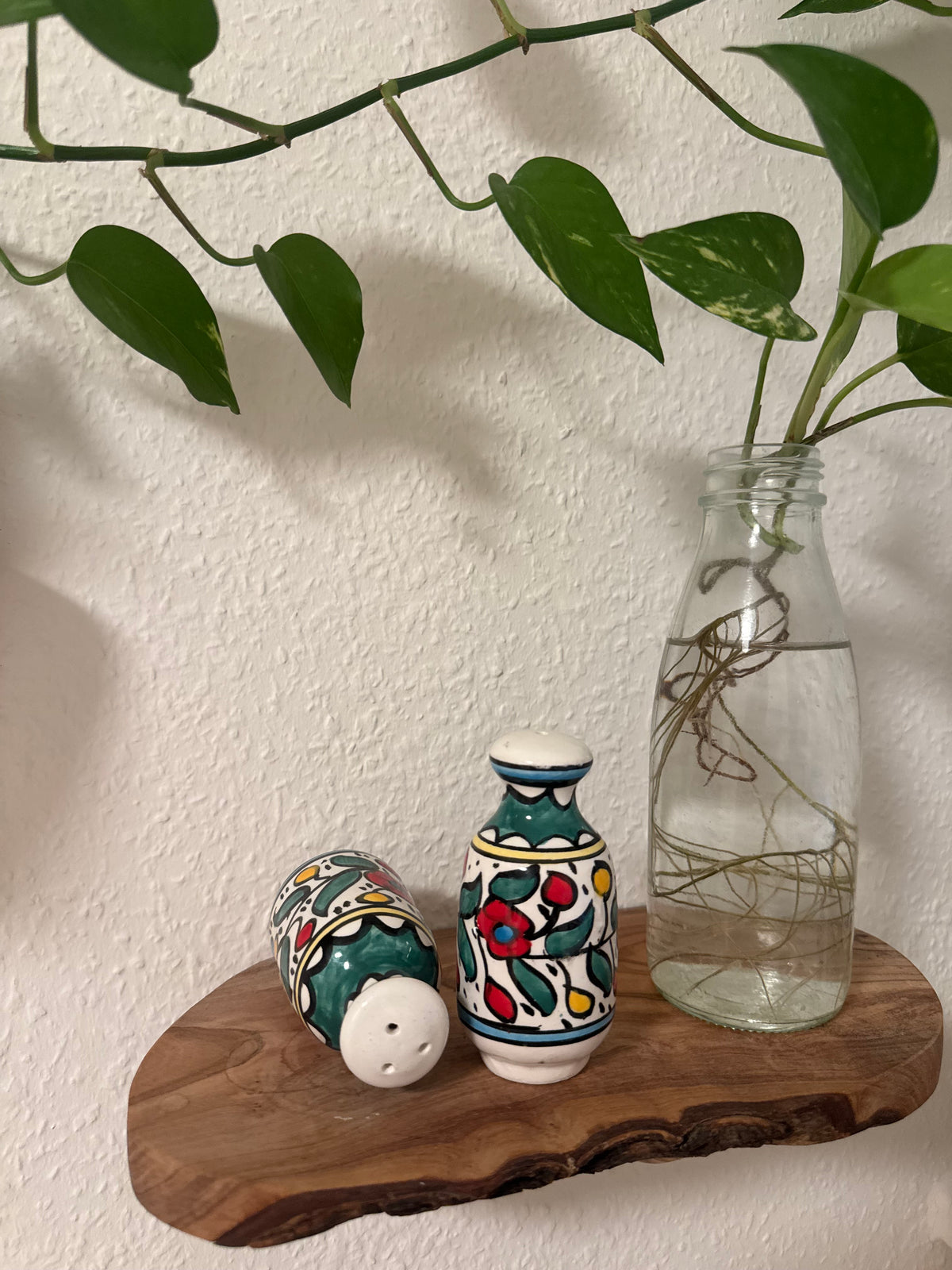 Ensemble sel et poivre vert