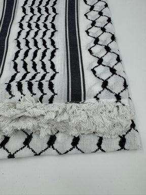 Hirbawi Kuffiyeh Vit & Svart