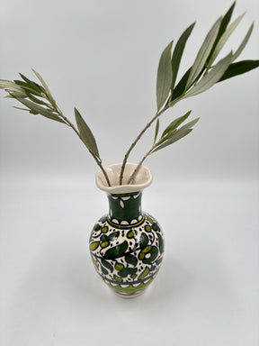 Al Khalil Vase, Light Green 18 cm