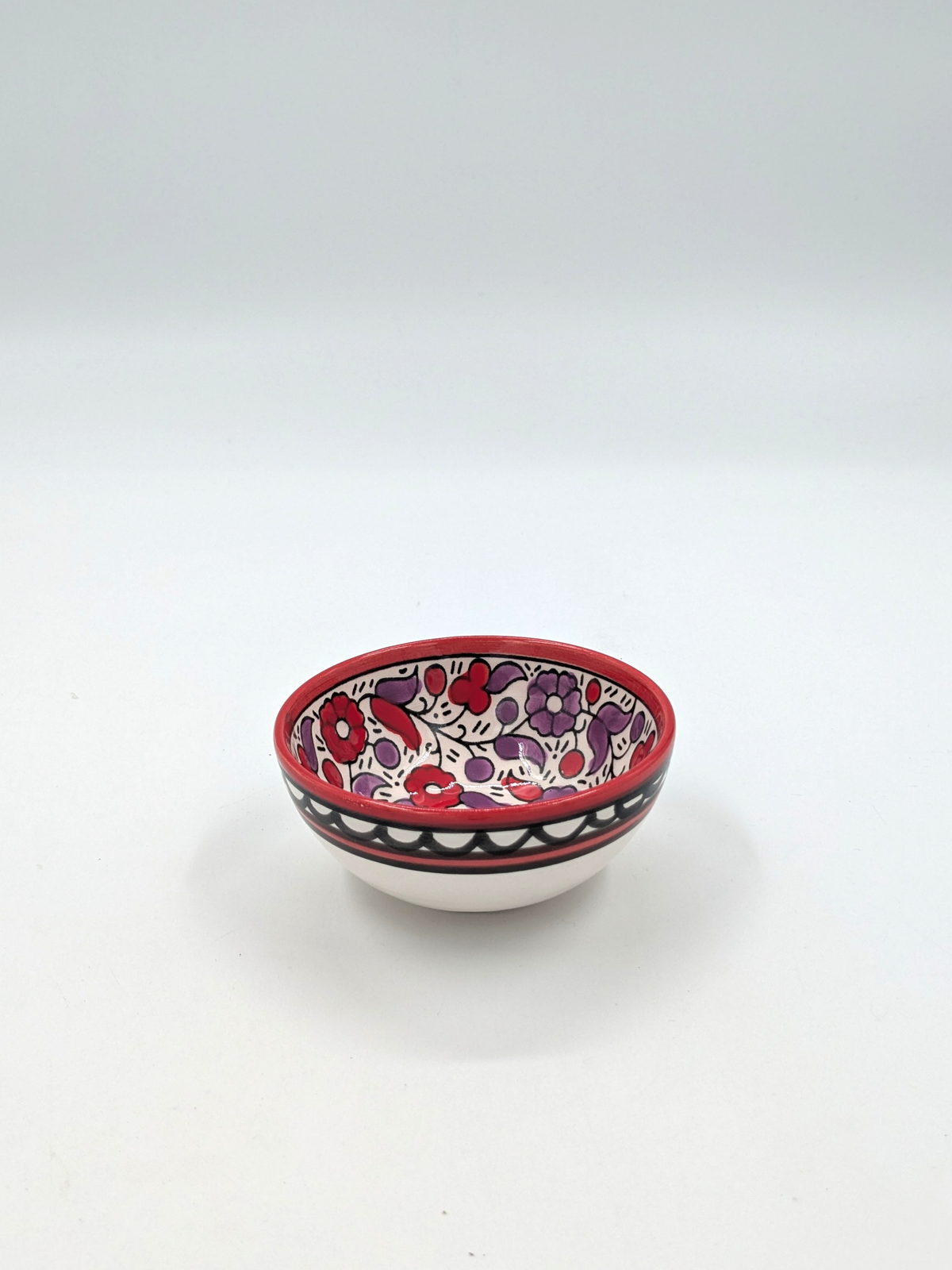 Bol 9 cm-rouge/lavande