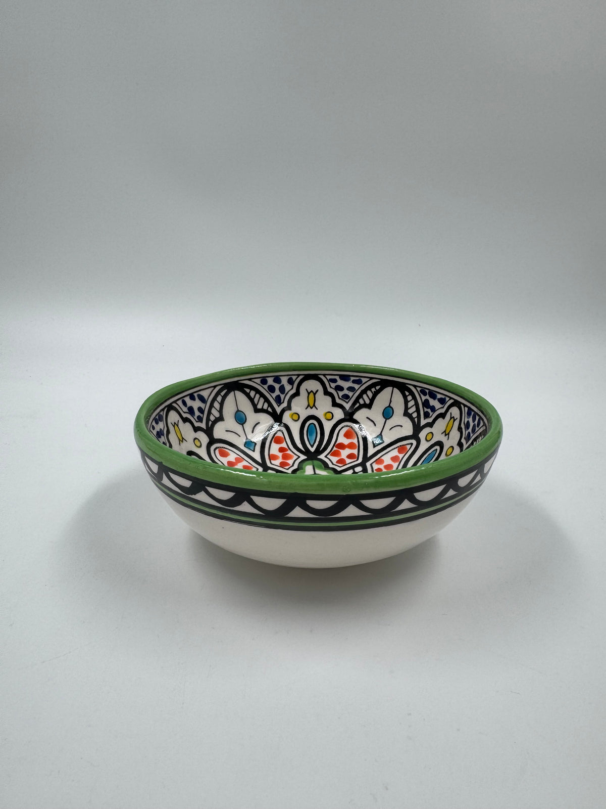 Jenin Bowl Green 15 cm