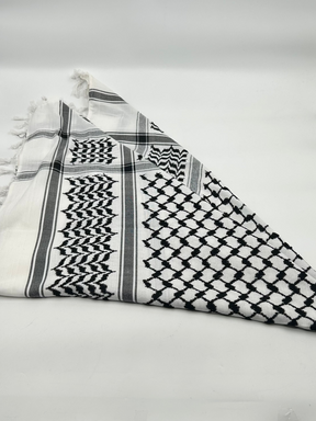 Authentique kuffiyeh Hirbawi-bleu clair