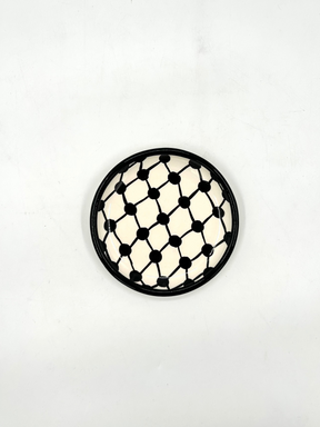 Assiette à gâteau-kuffiye