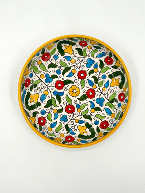 Serverings skål 18 cm - gul