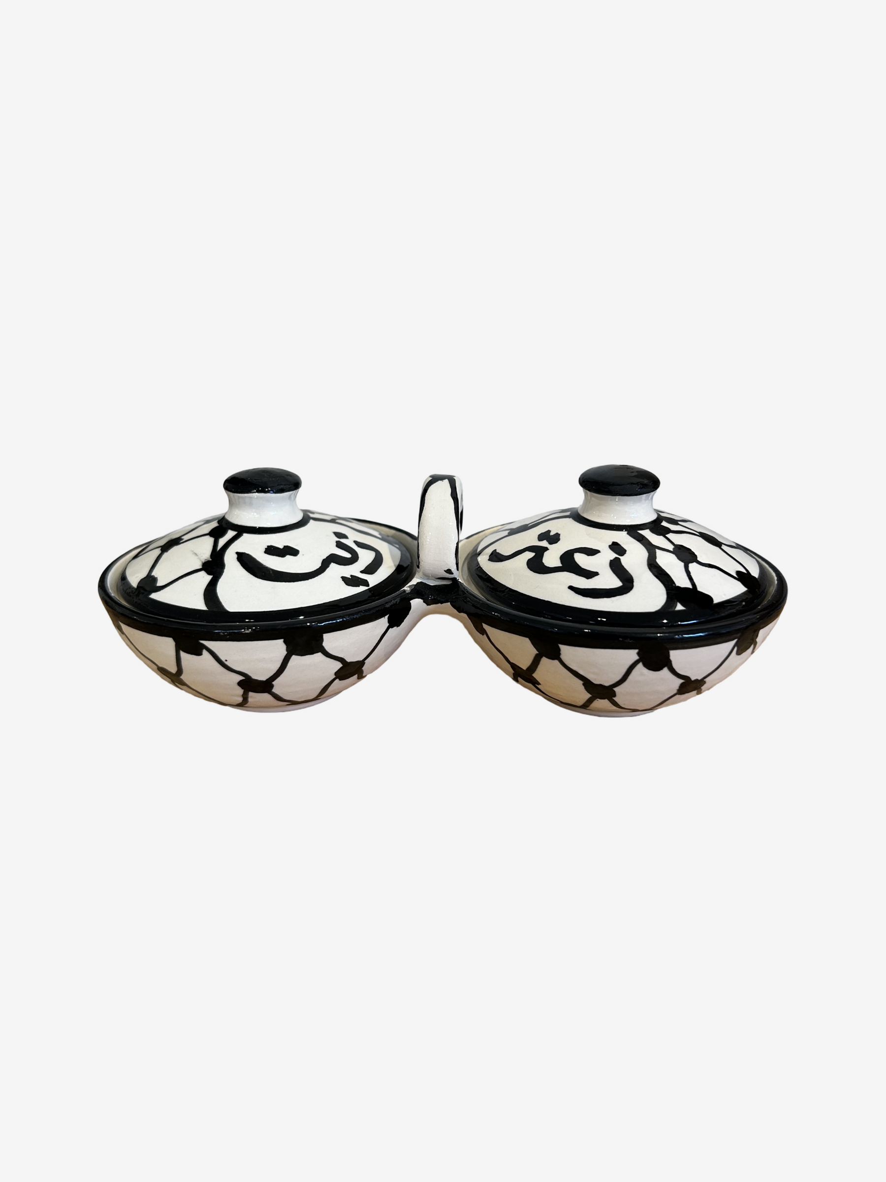 Za’atar & Zait-sæt med låg - kuffiye