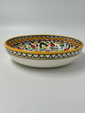 Serverings fad 23 cm - gul