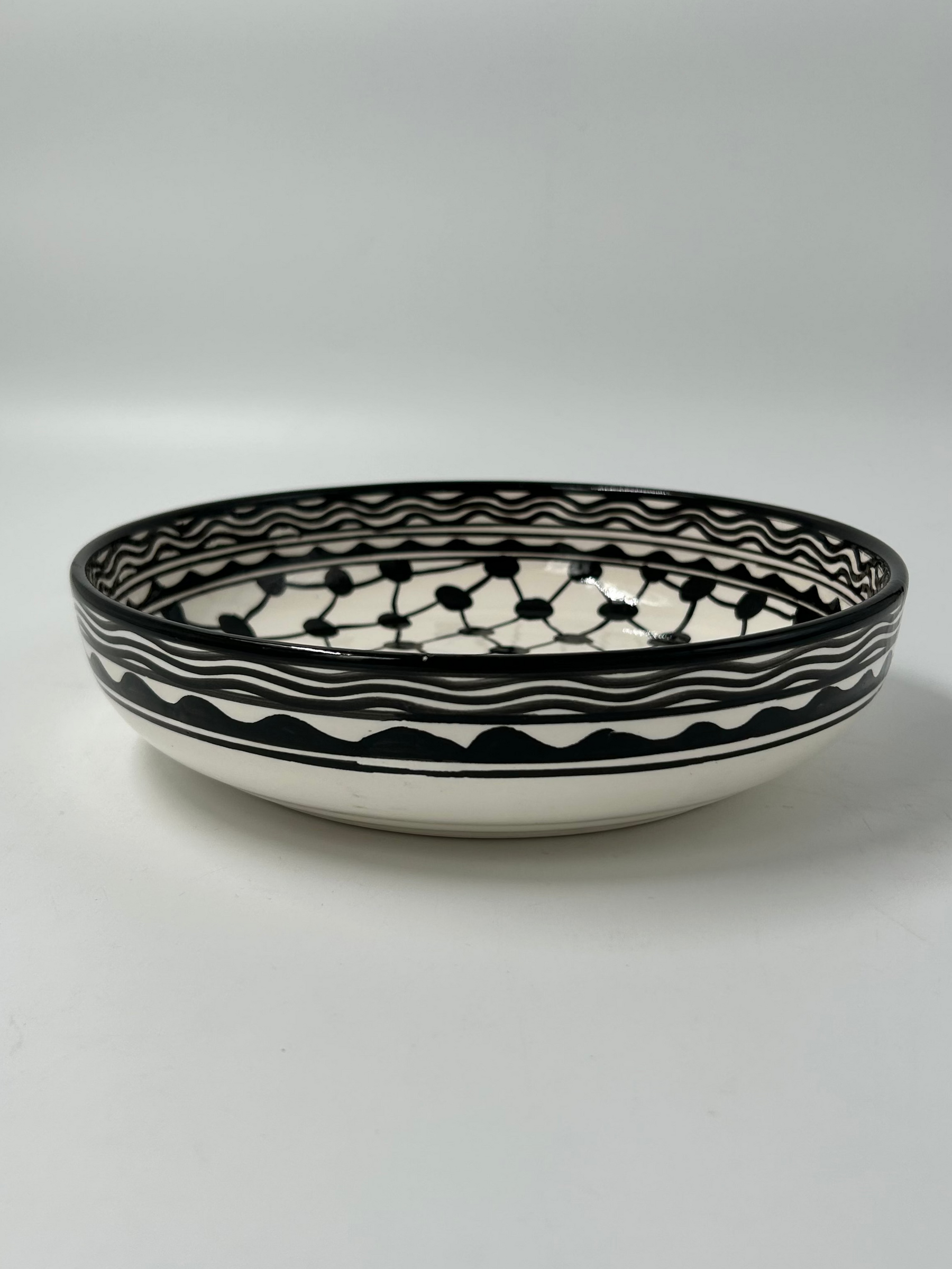 Plat de service 23 cm-vert