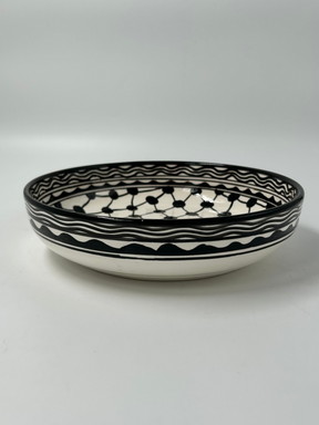 Plat de service 23 cm-vert