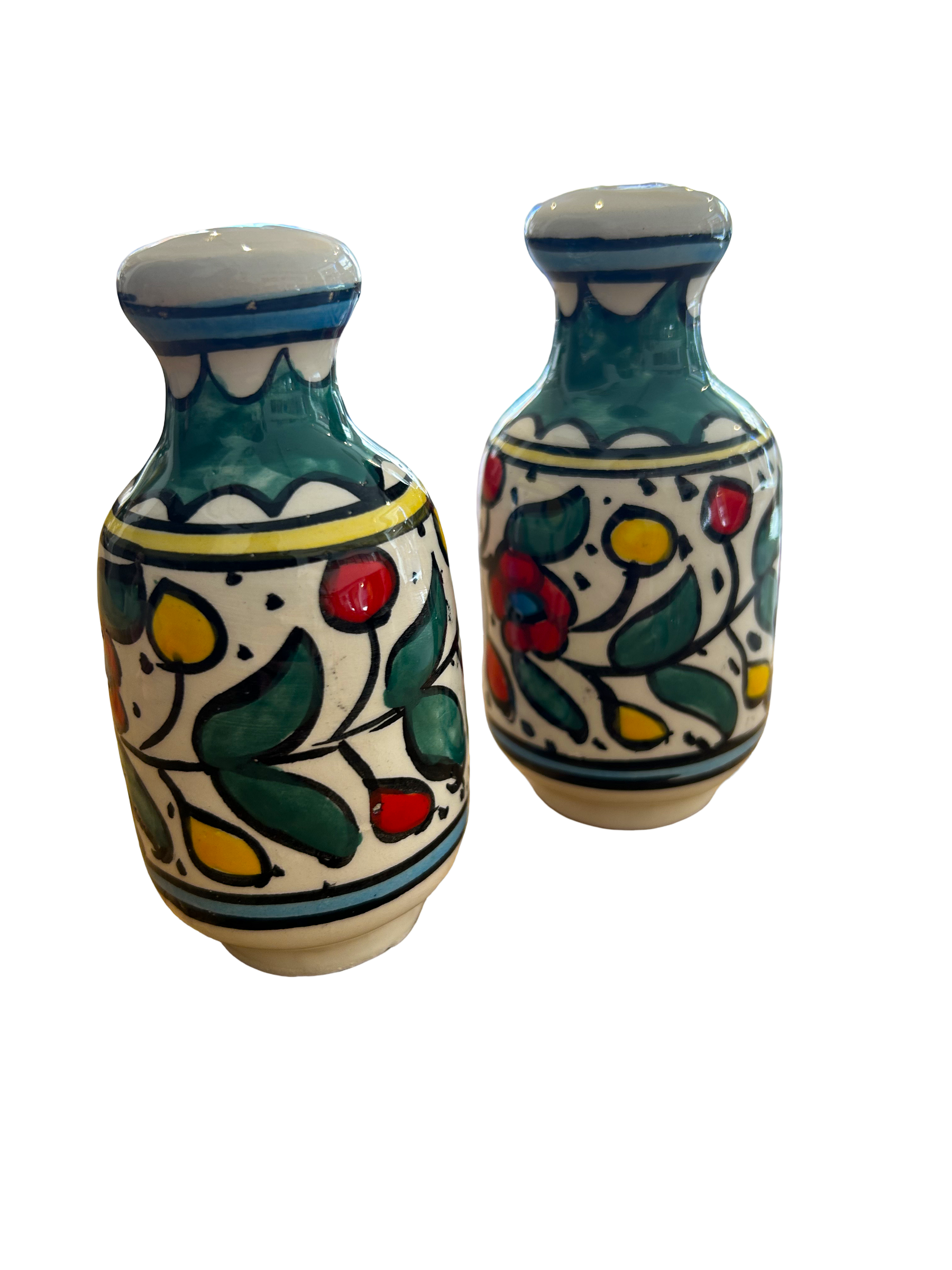 Ensemble sel et poivre vert