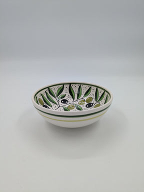 Bol 12 cm-bordeaux/vert