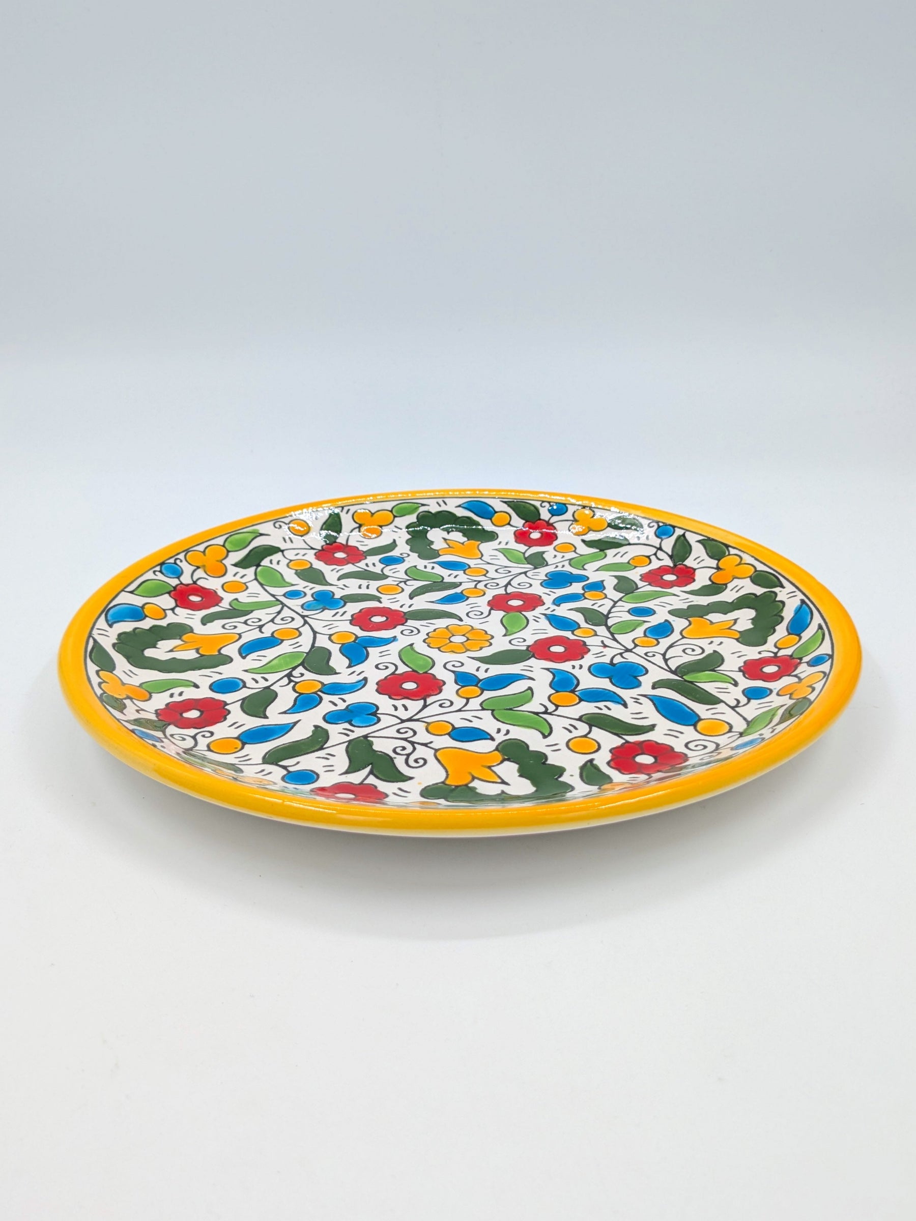 Assiette à déjeuner 19 cm-jaune
