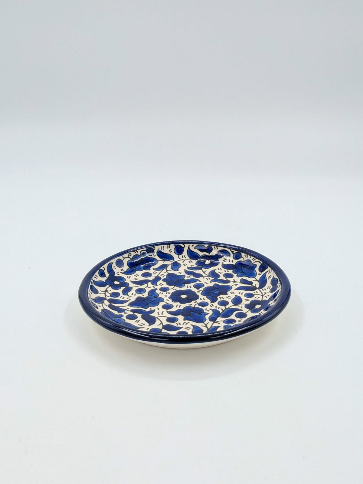 Piatto da torta - blu reale