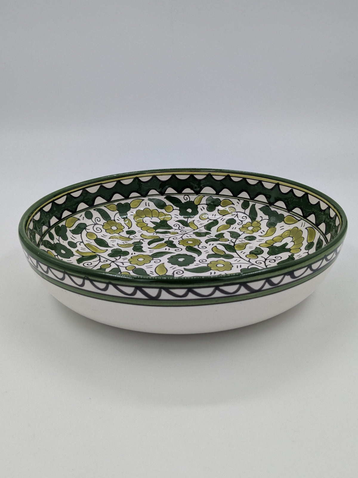Servierplatte 23 cm - grün