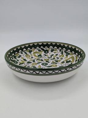 Plat de service 23 cm-vert