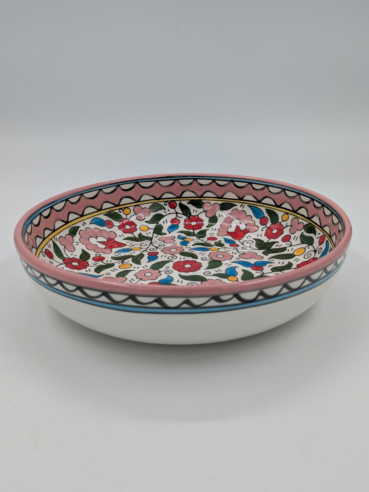 Servierplatte 23 cm - pink