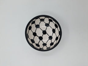 Bol 12 cm-bordeaux/vert