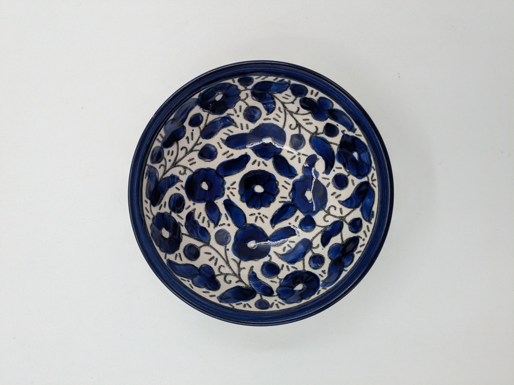 Bol 12 cm-bordeaux/vert