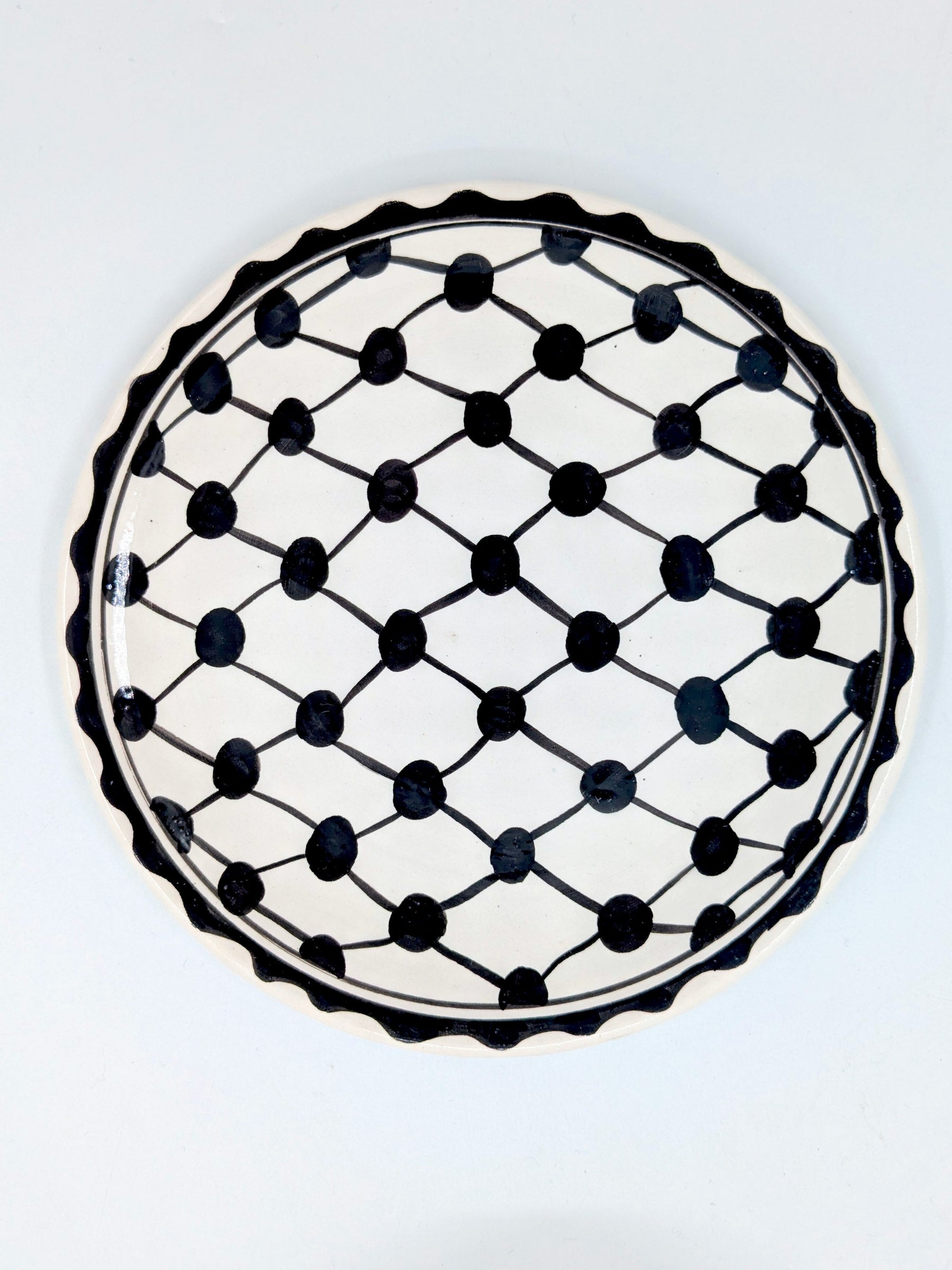 Assiette plate 26 cm-keffieh