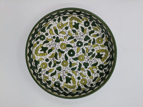 Plat de service 23 cm-vert