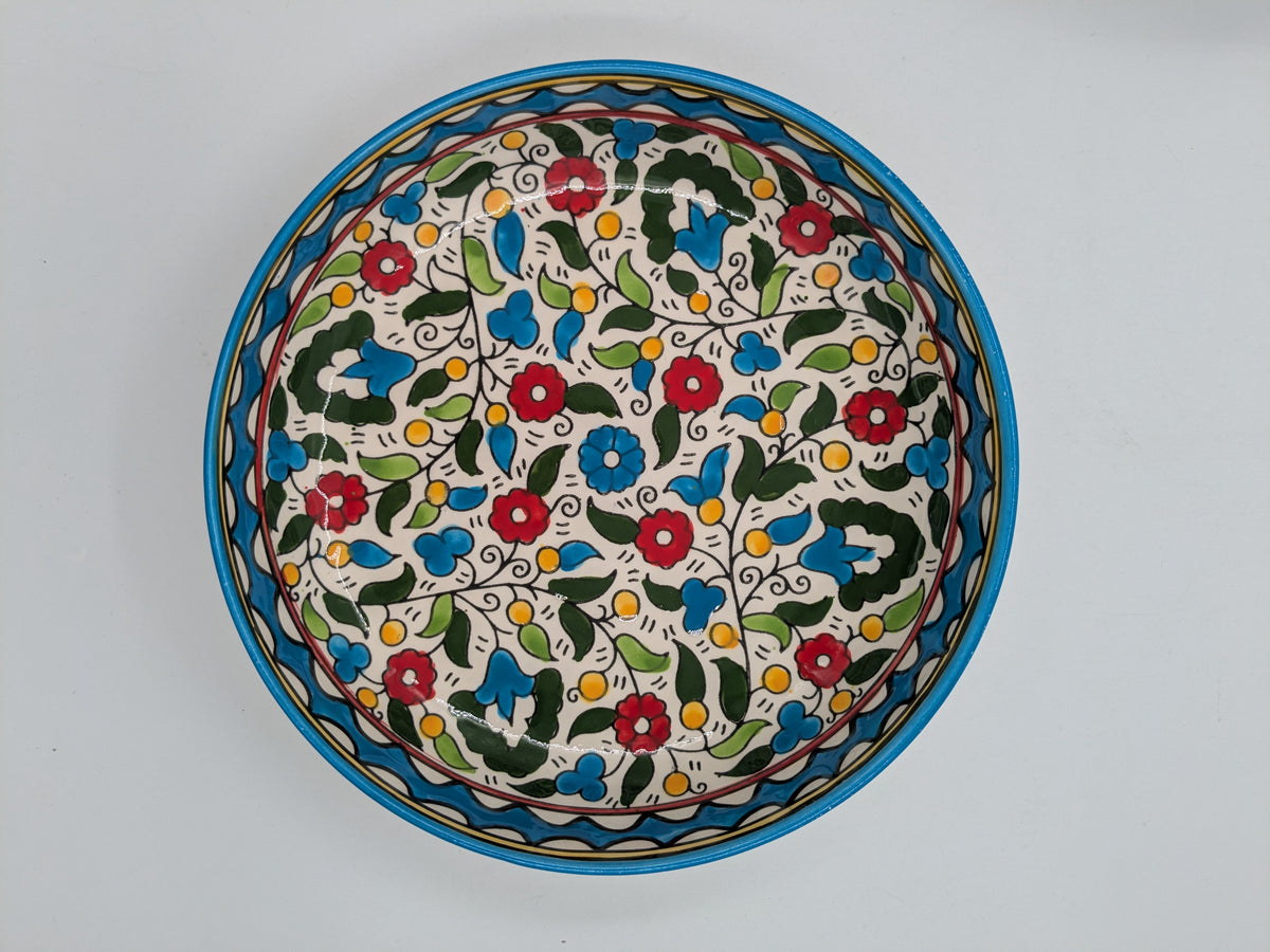 Servierplatte 23 cm - hellblau
