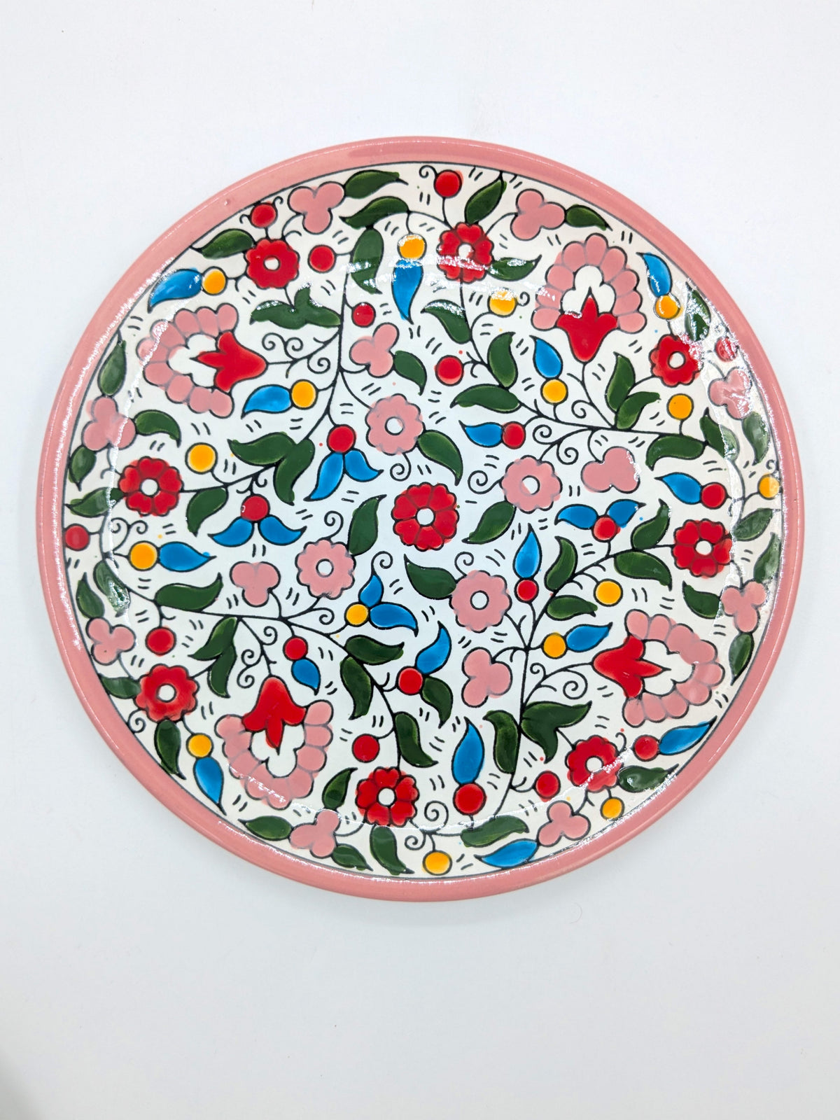 Piatto pranzo 19 cm - rosa