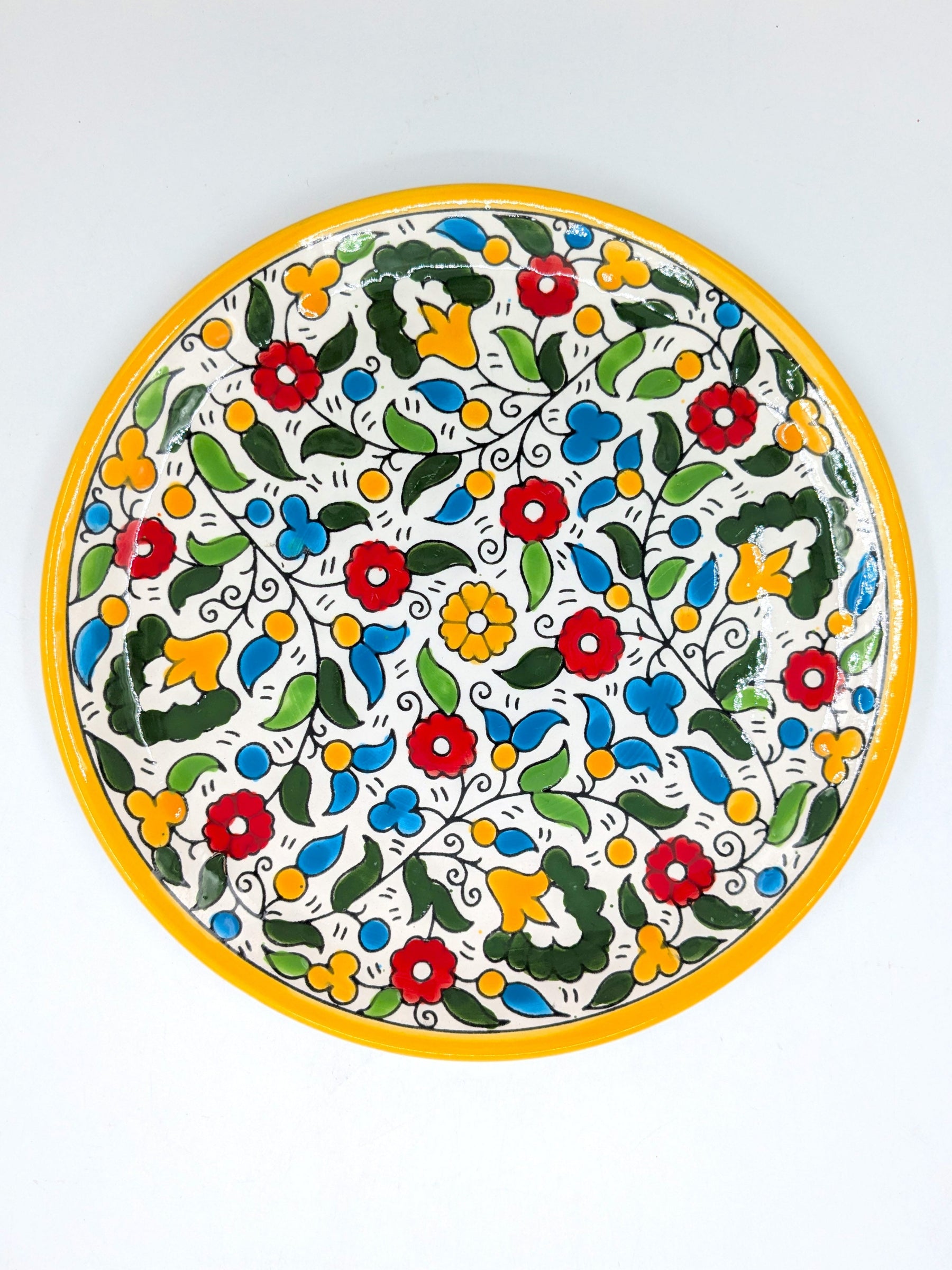 Assiette à déjeuner 19 cm-jaune