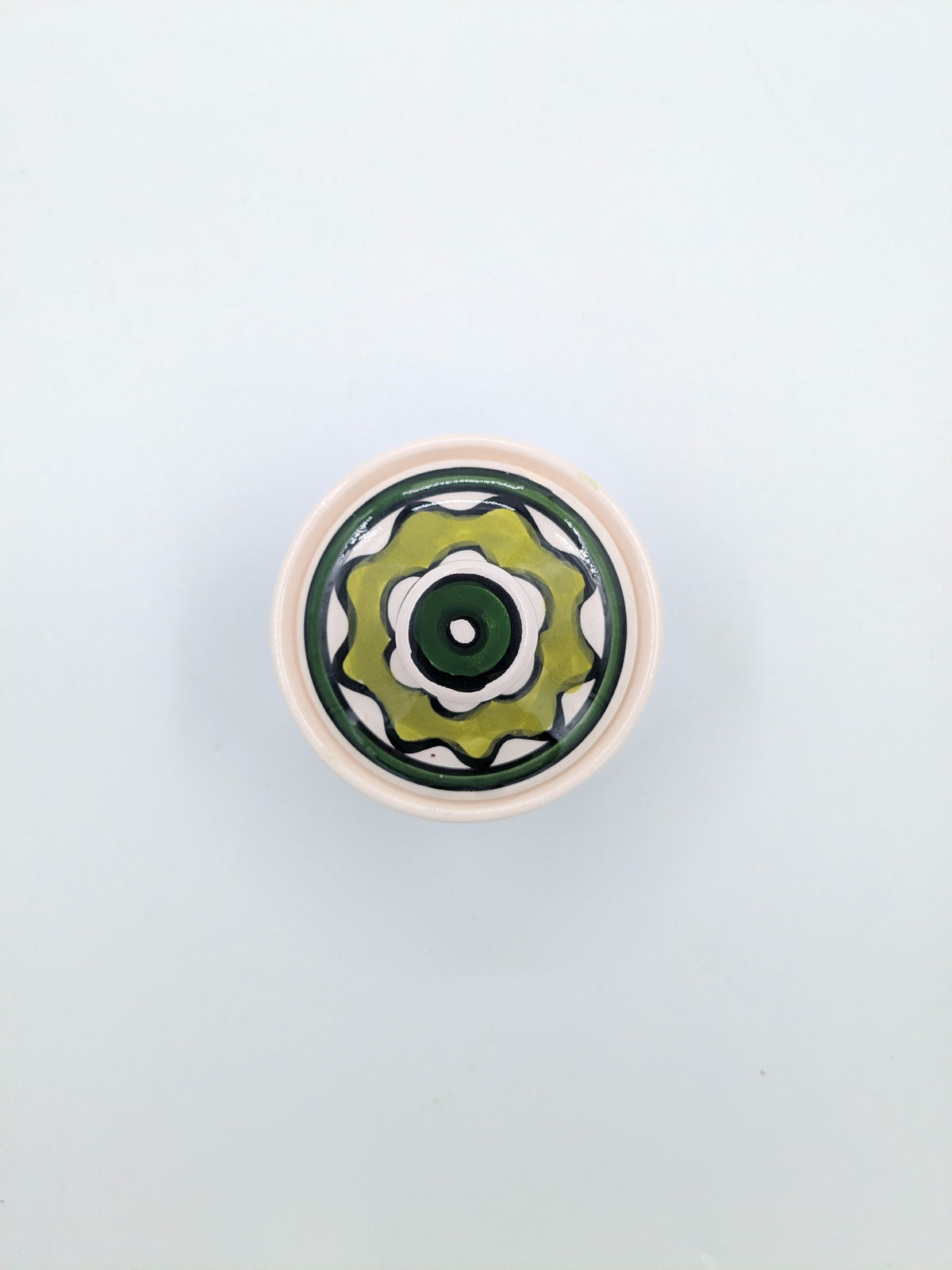 Barattolo con coperchio - verde