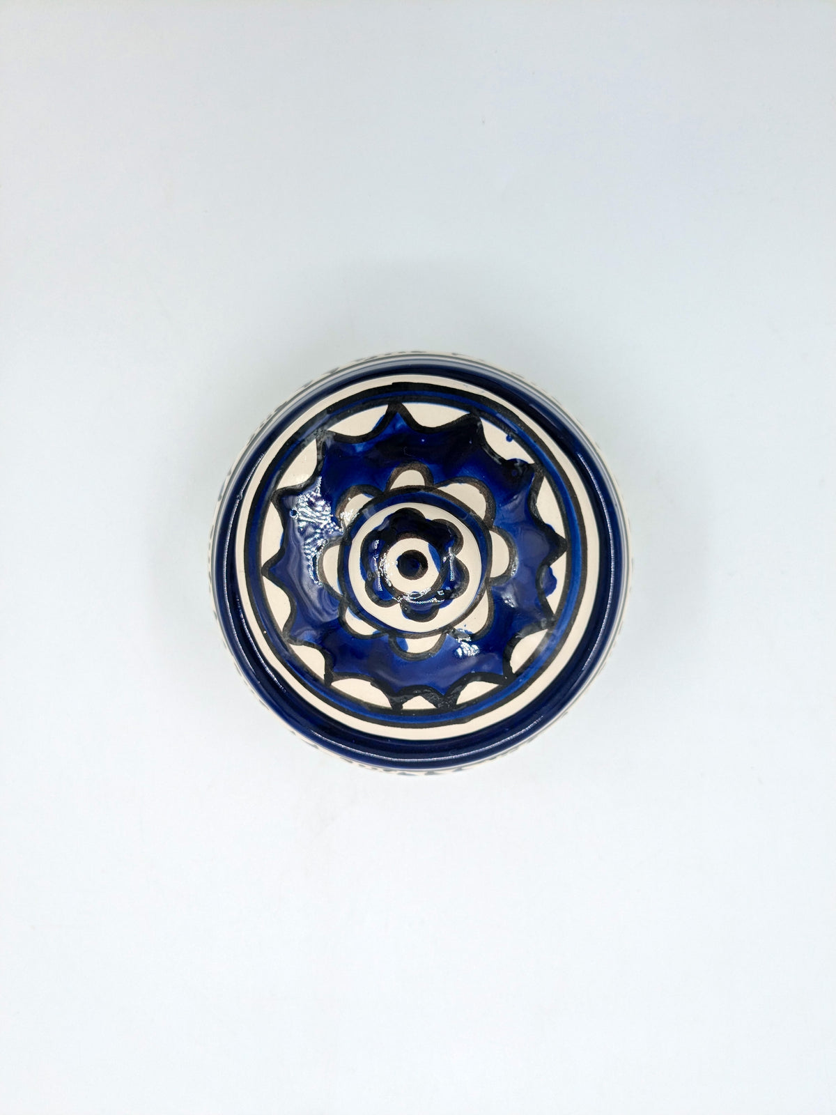 Barattolo con coperchio - blu ramallah
