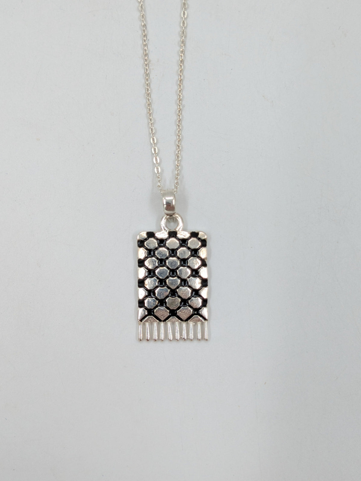 Pendentif Kufiya avec chaîne