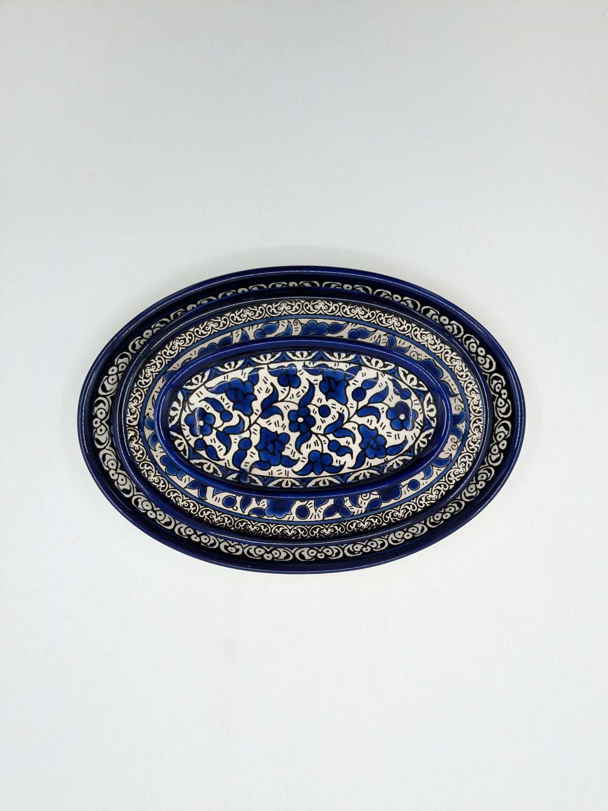 Piatti da portata - Set di 3 misure (Royal Blue)