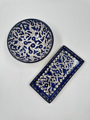Al-khalil Royal Blue Ceramic Set