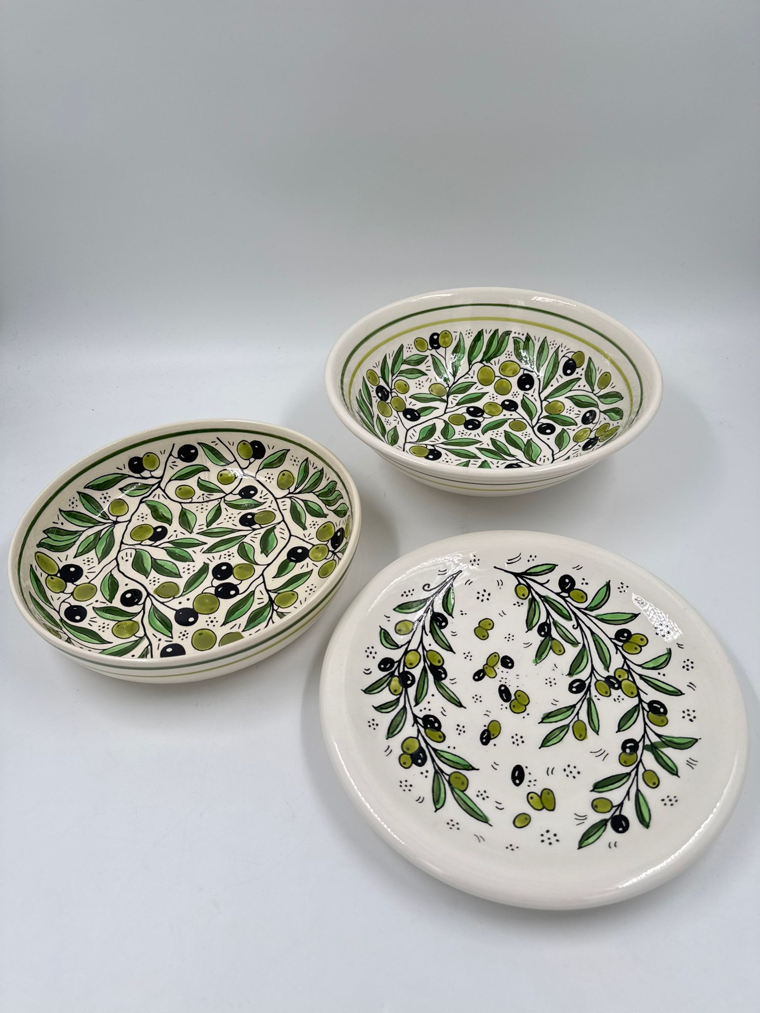 Olive Harvest Serving Set