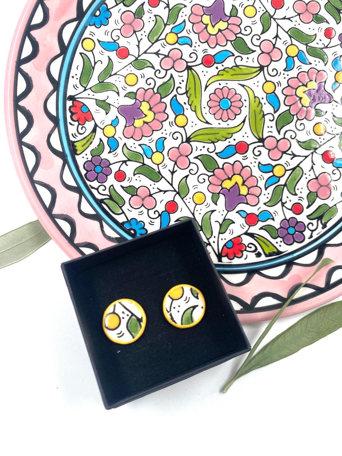 Håndlavede øreringe, 16 mm