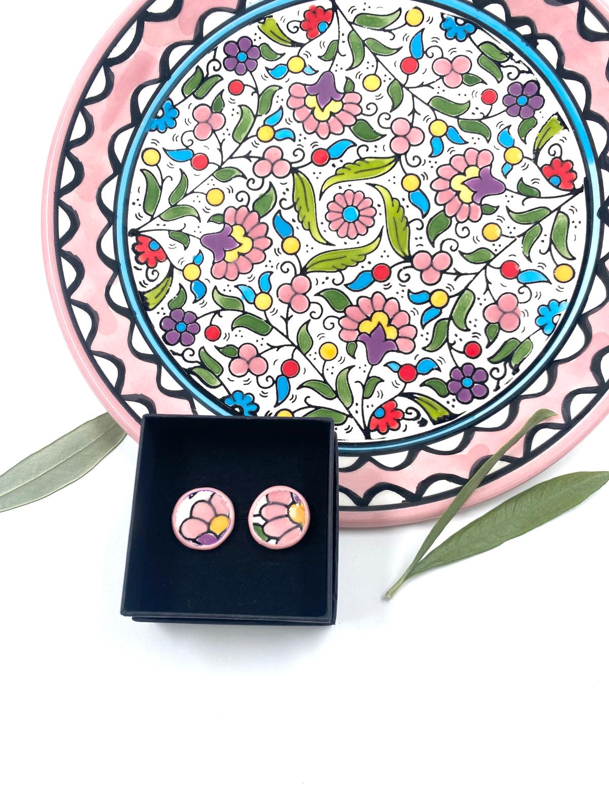 Håndlavede øreringe, 16 mm