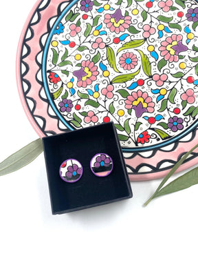 Håndlavede øreringe, 16 mm