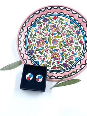 Håndlavede øreringe, 16 mm