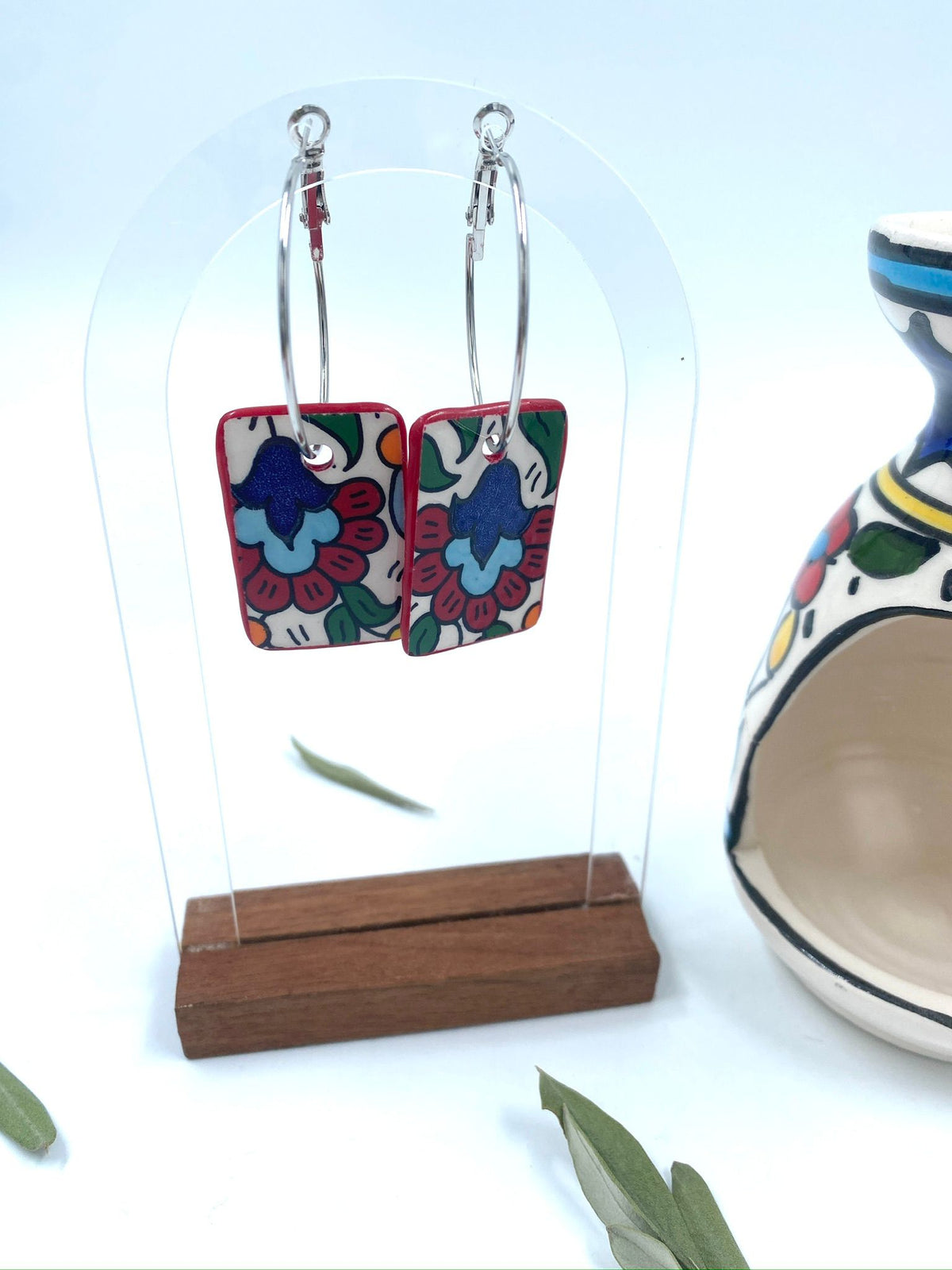 Boucles d'oreilles artisanales