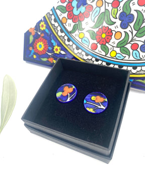 Håndlavede øreringe, 19 mm