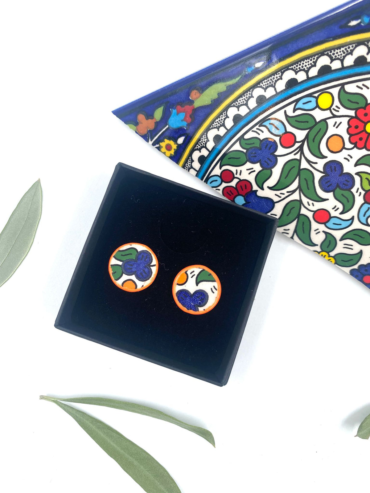 Håndlavede øreringe, 19 mm