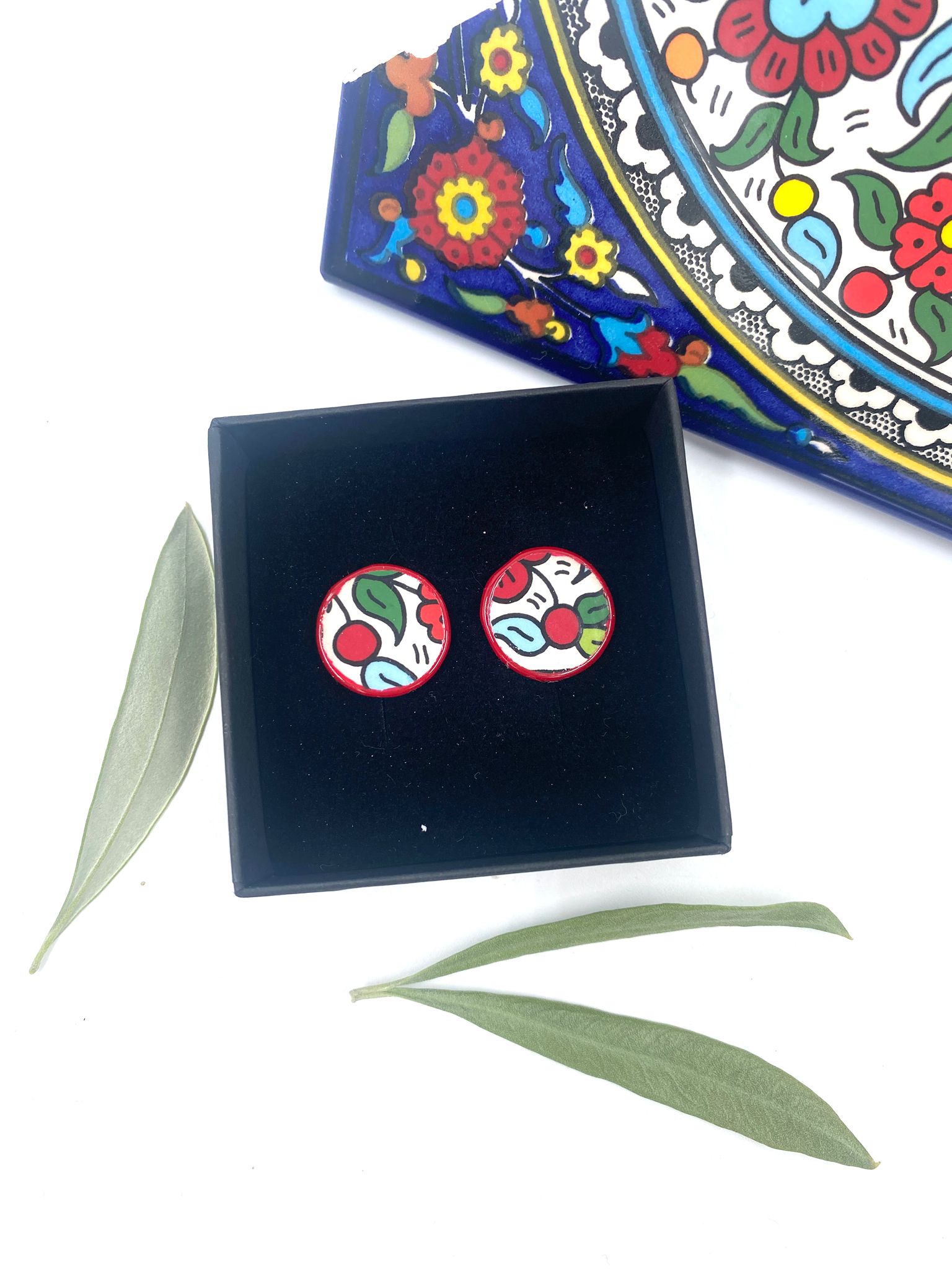 Håndlavede øreringe, 19 mm