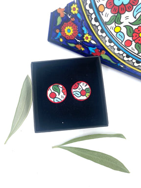 Håndlavede øreringe, 19 mm