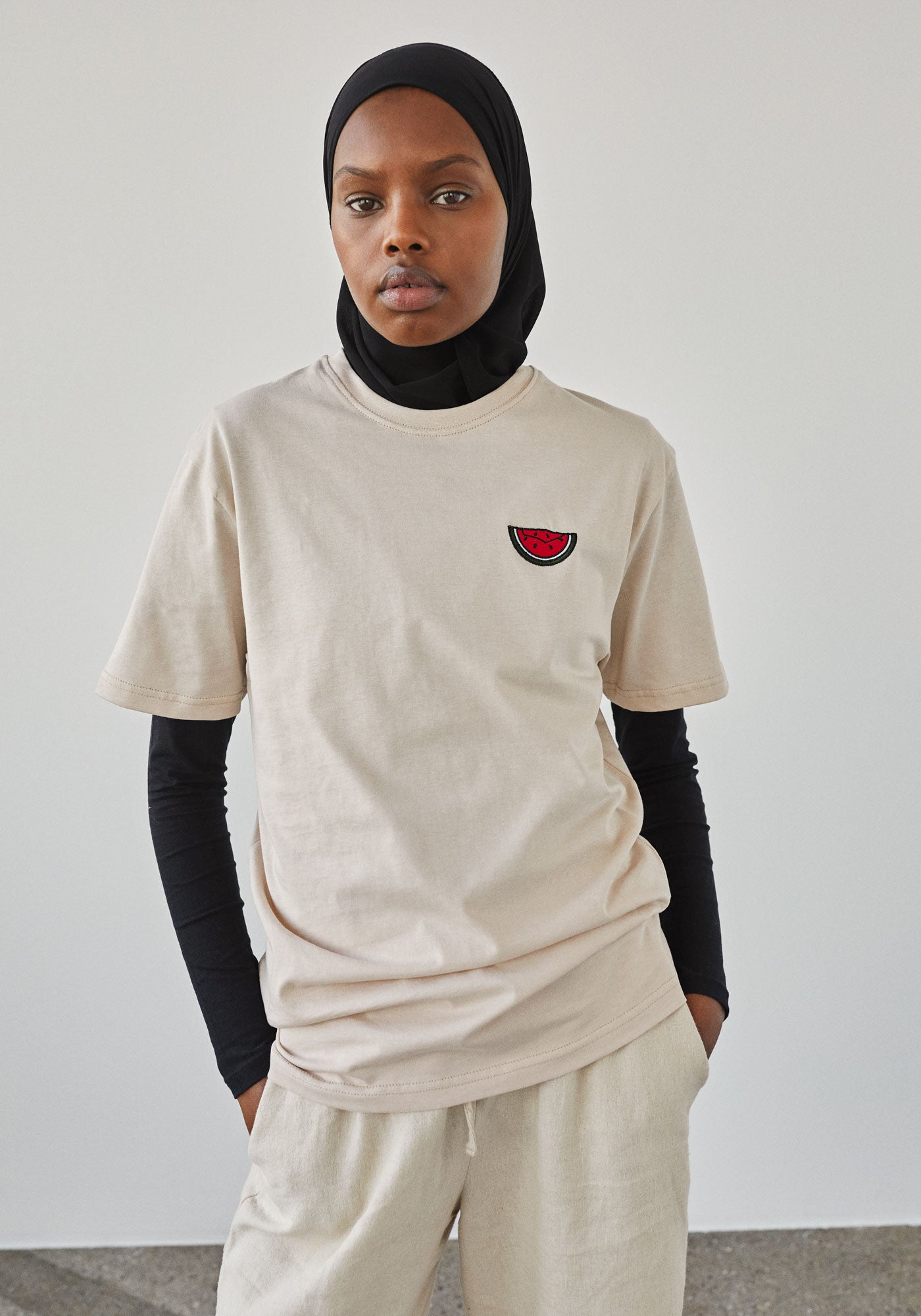 Watermeloen Stitch T-shirt